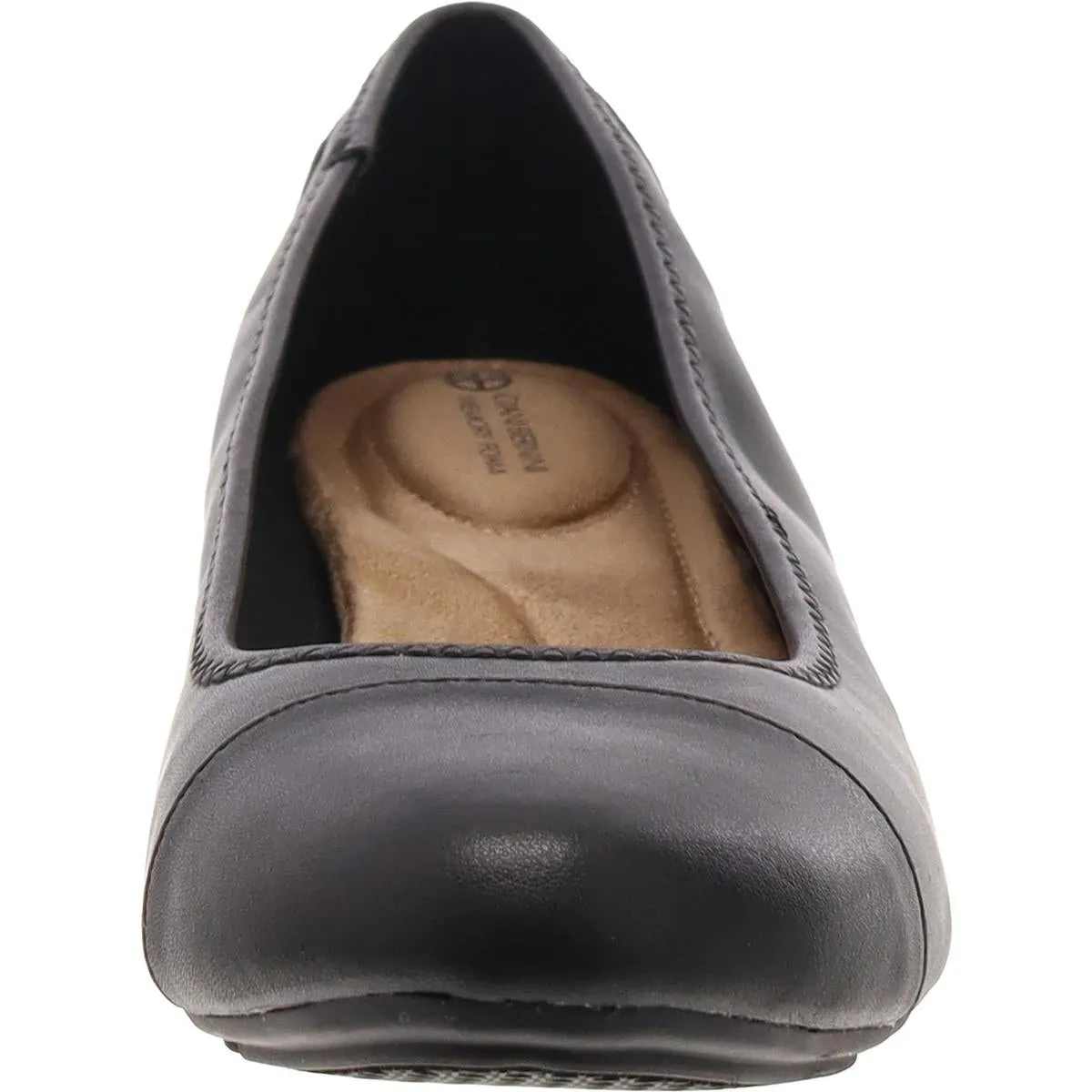 Taylee Womens Faux Leather Ballet Loafers