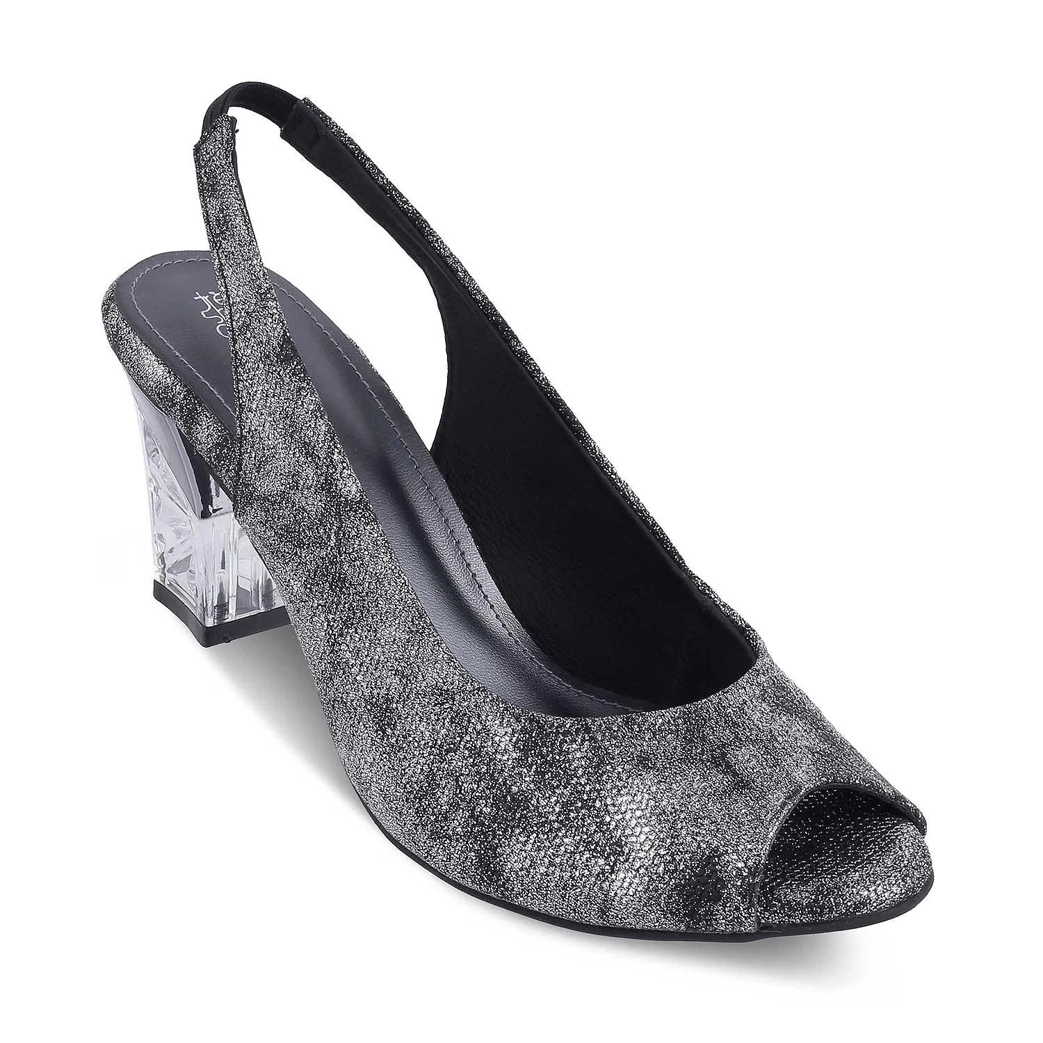 The Celebrate Black Women's Dress Block Heel Sandals Tresmode