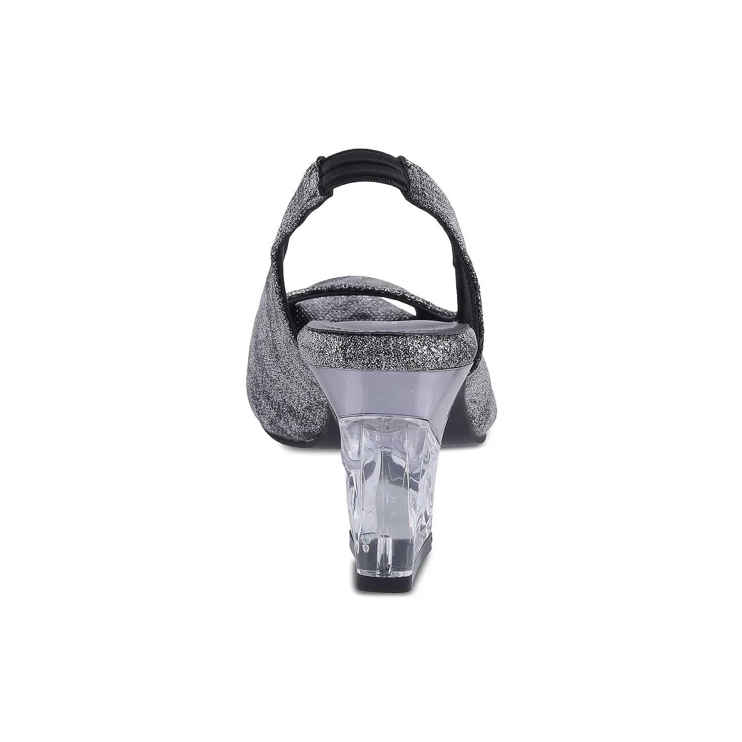 The Celebrate Black Women's Dress Block Heel Sandals Tresmode