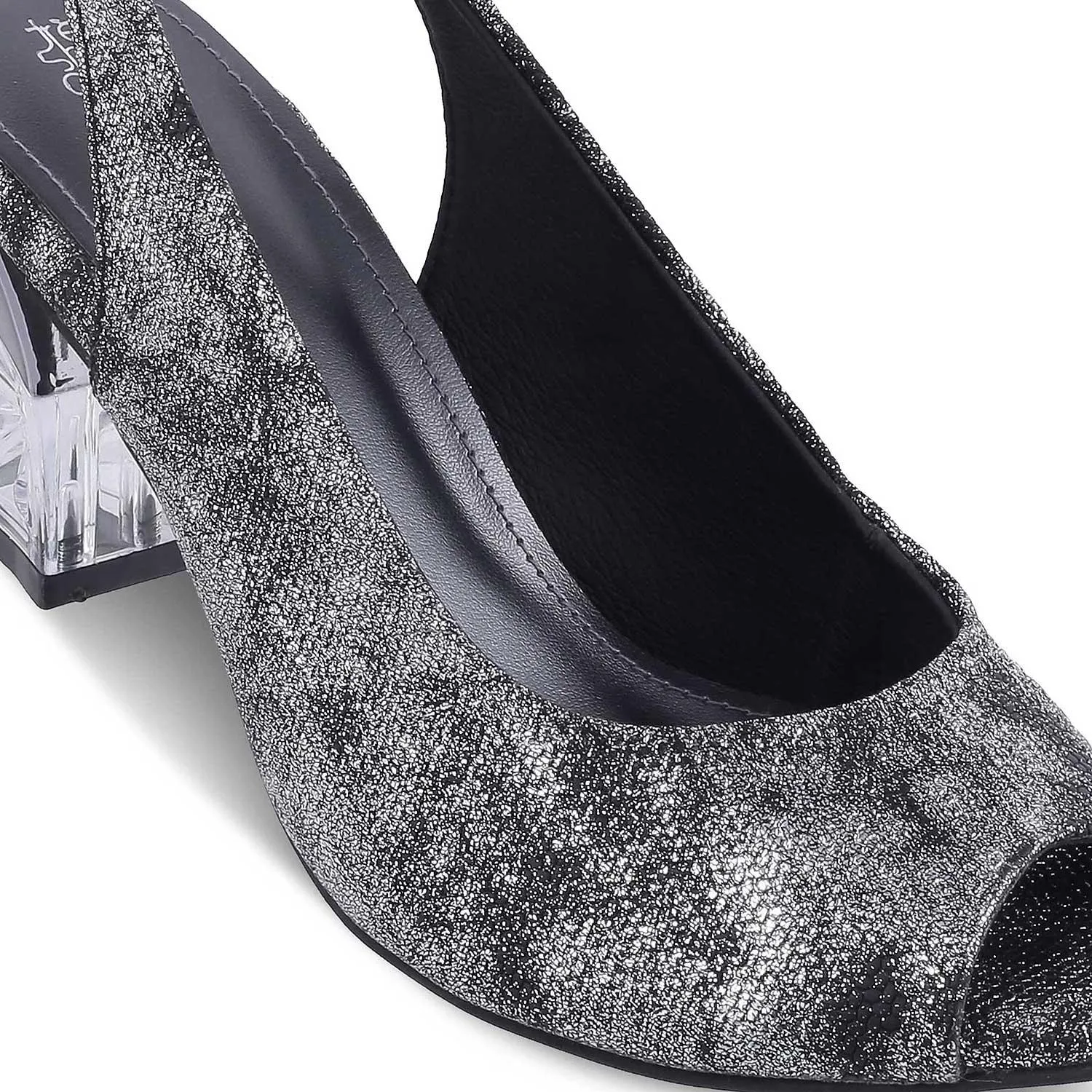 The Celebrate Black Women's Dress Block Heel Sandals Tresmode