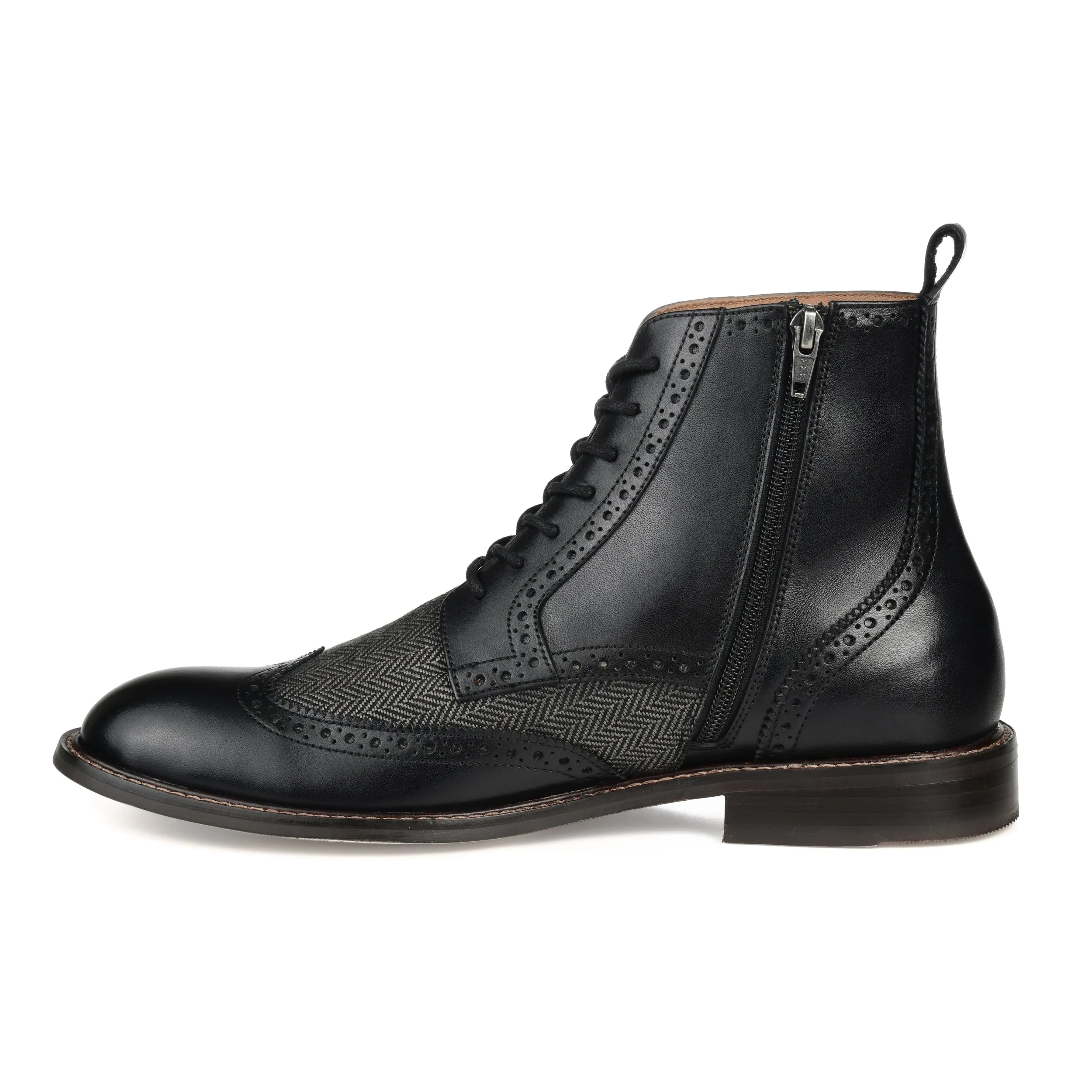 Thomas & Vine Jarett Wide Width Wingtip Ankle Boot
