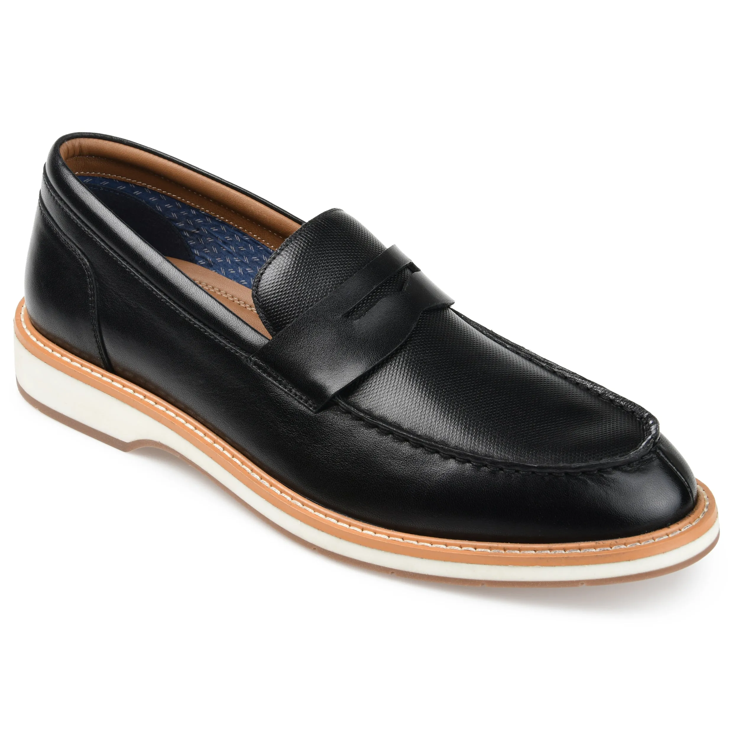 Thomas & Vine Watkins Wide Width Embossed Penny Loafer