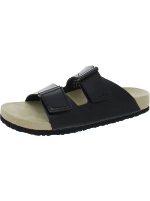 TISSON Mens Adjustable straps Slip on Sport Sandals
