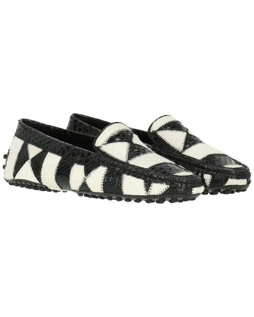 TOD��s All Over Design Leather Loafer