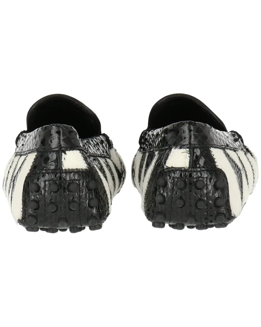 TOD��s All Over Design Leather Loafer