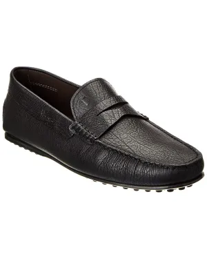 TOD��s City Gommino Leather Driver