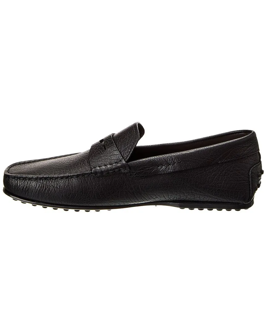 TOD��s City Gommino Leather Driver