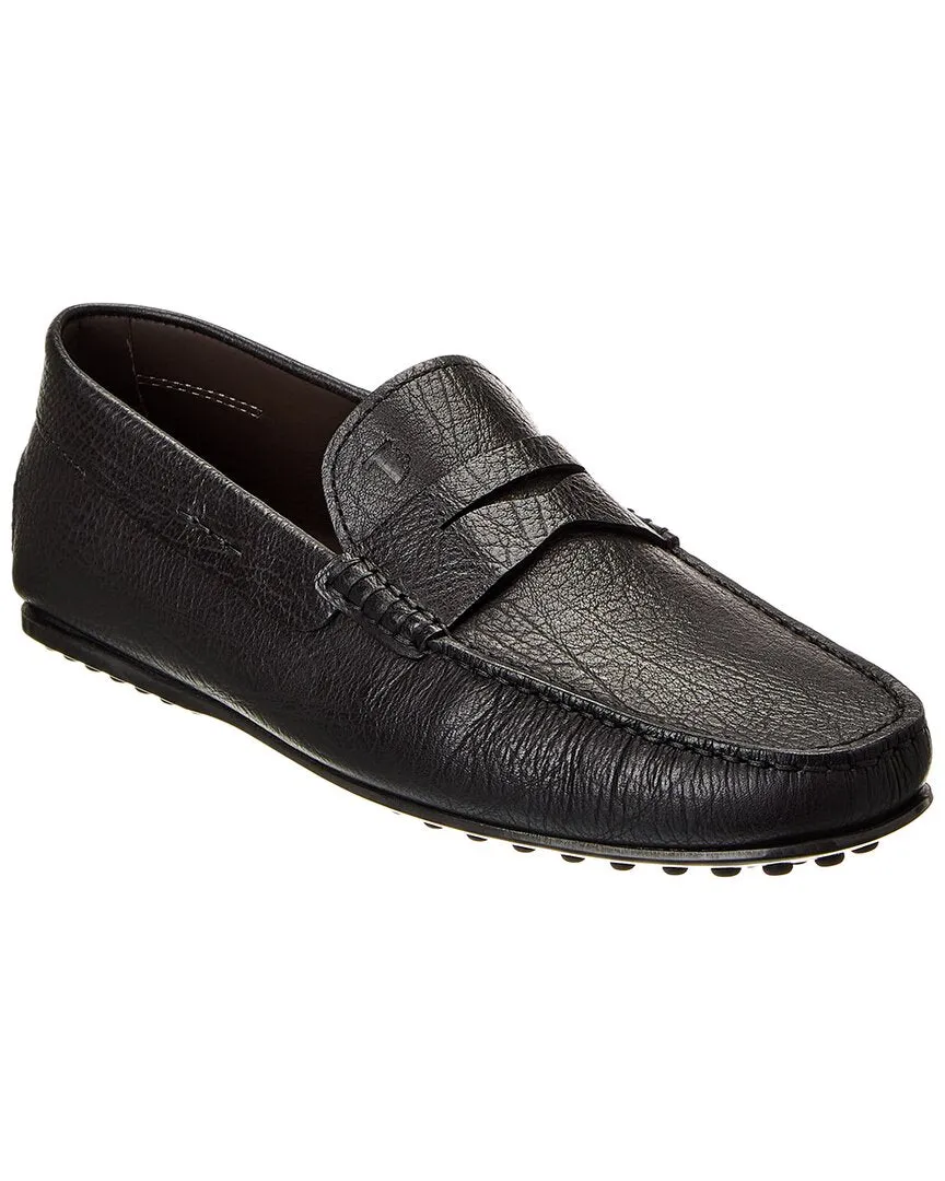 TOD��s City Gommino Leather Driver