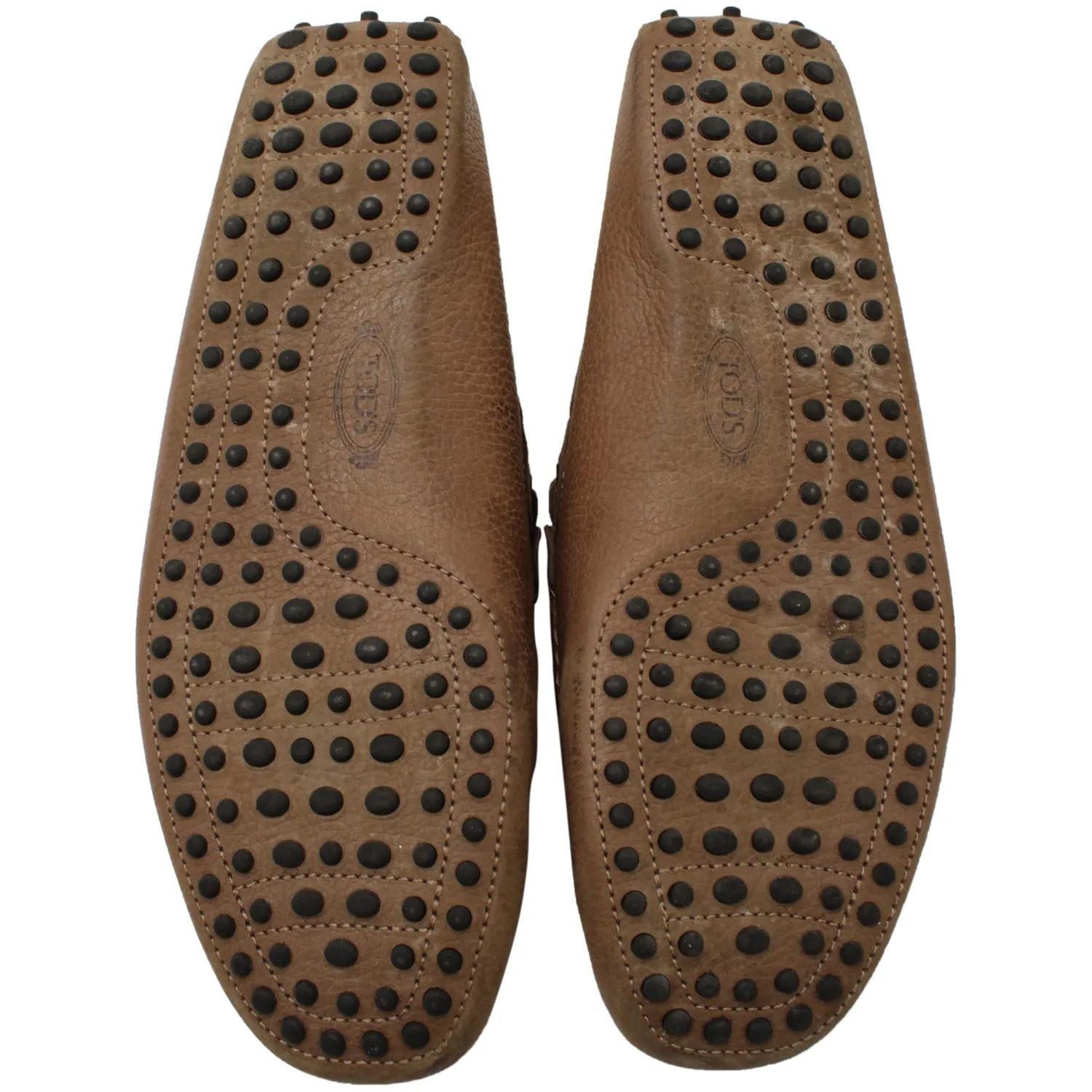 Tod's Gommino Driving Shoes in Brown Nubuck