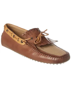 TOD��s Gommino Leather Loafer