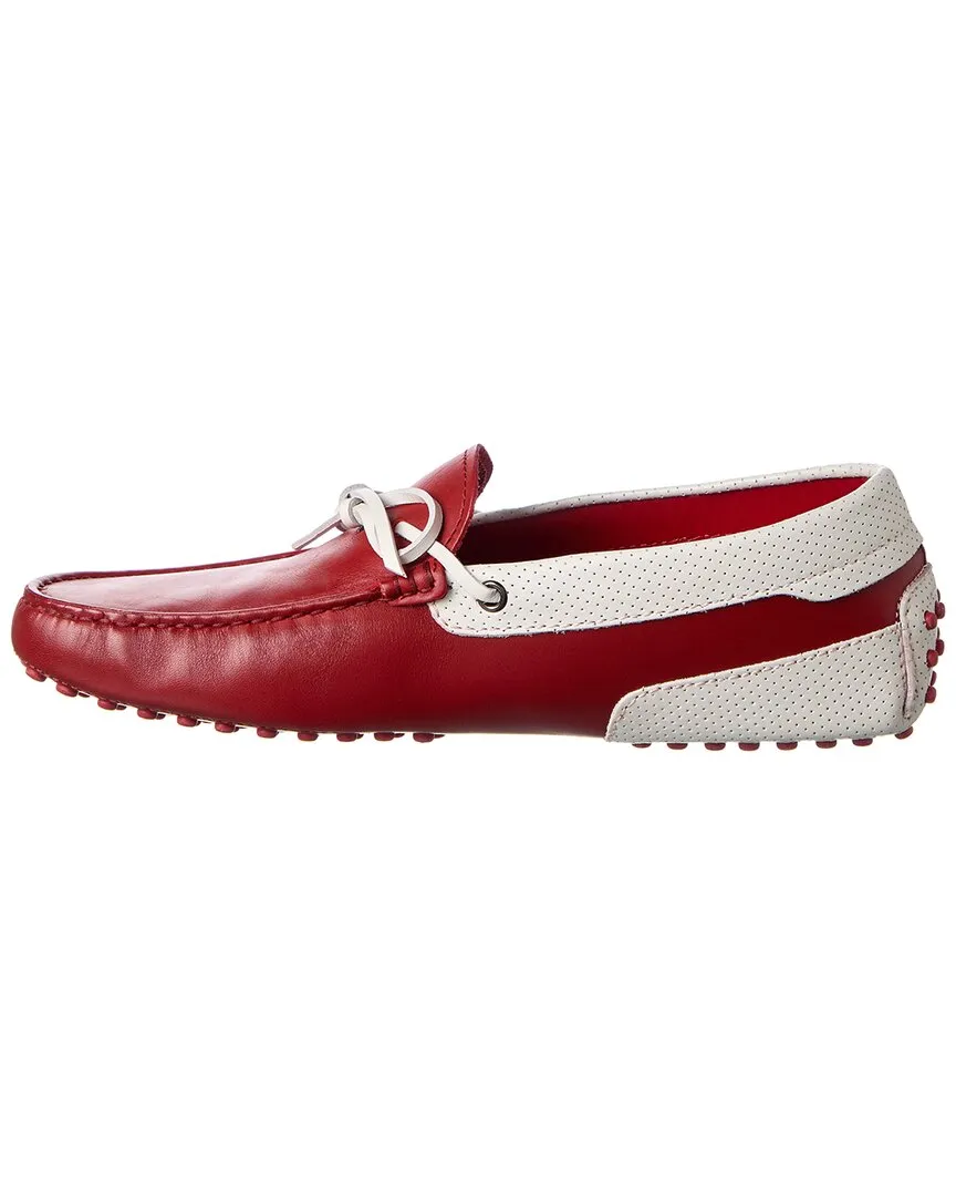 TOD��s x Ferrari Gommino Leather Loafer