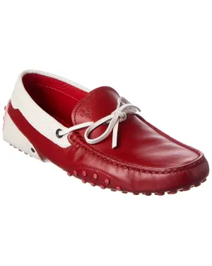 TOD��s x Ferrari Gommino Leather Loafer