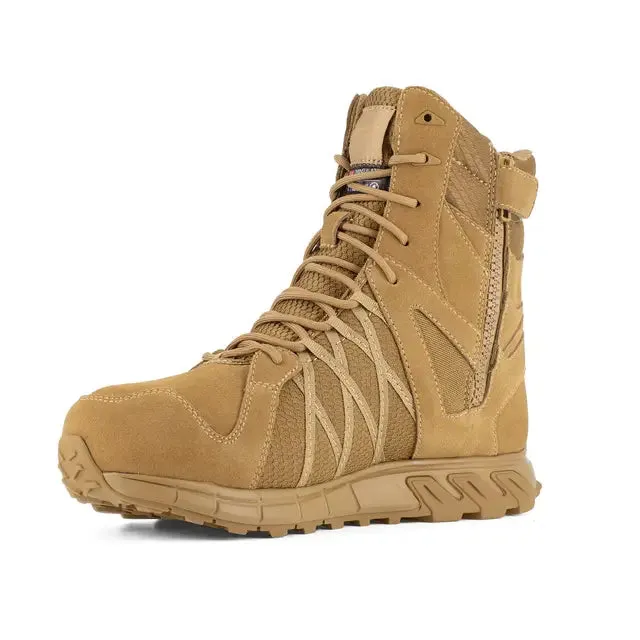 Trailgrip 8 Inch Composite-Toe Waterproof Ins Tactical Work Boot Coyote