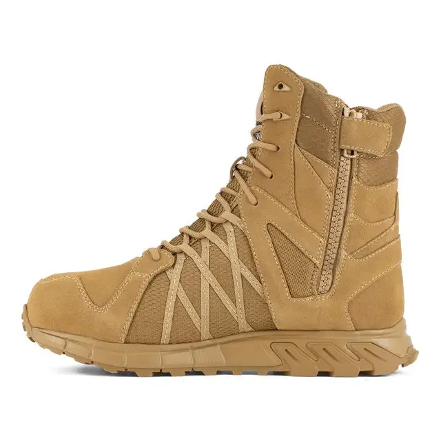 Trailgrip 8 Inch Composite-Toe Waterproof Ins Tactical Work Boot Coyote