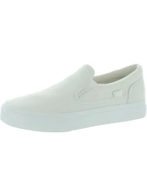 Trase Slip Womens Leather Lifestyle Slip-On Sneakers