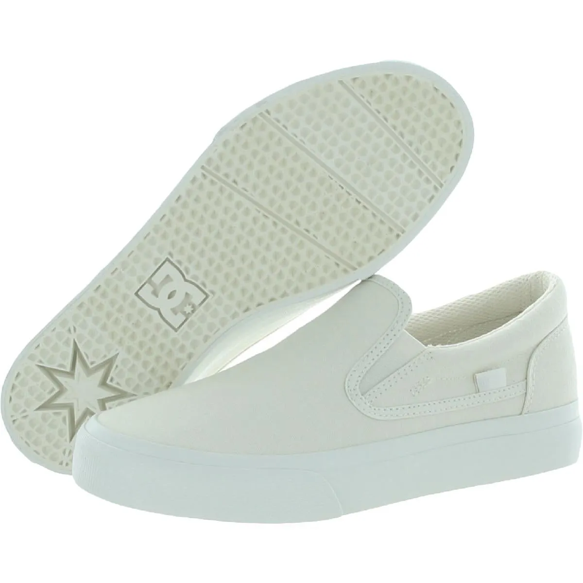Trase Slip Womens Leather Lifestyle Slip-On Sneakers
