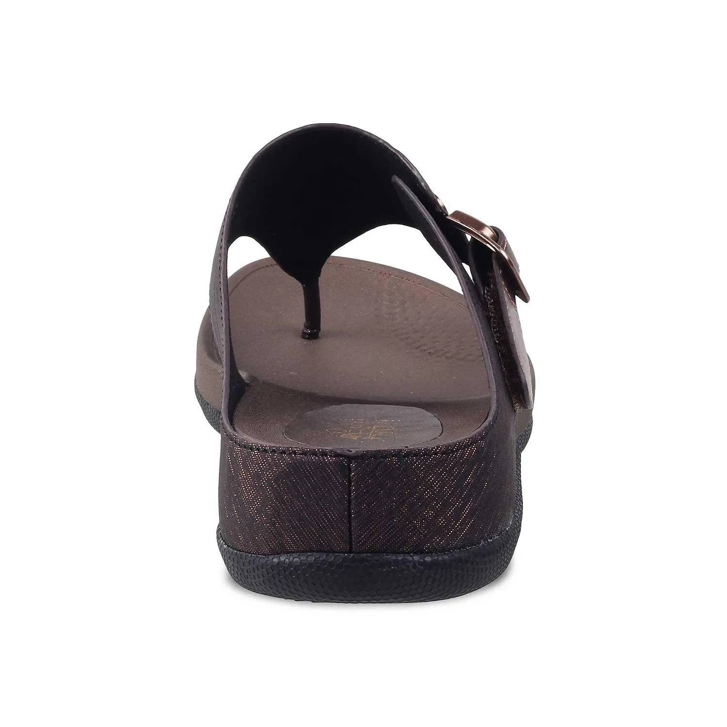 Tresmode Aaryed Bronze Women's Casual Platform Flats