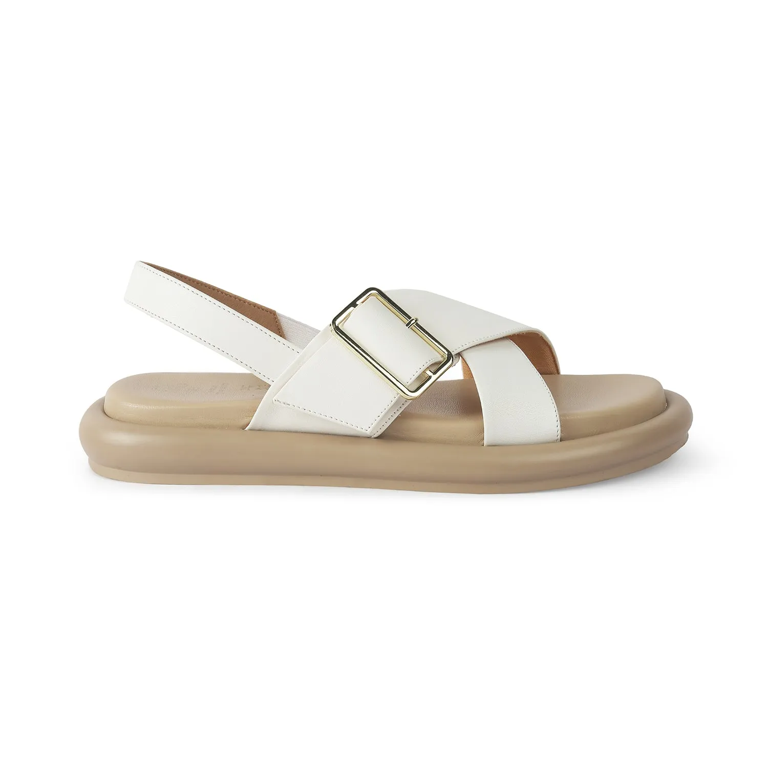 Tresmode Gogoro White Women's Casual Flats