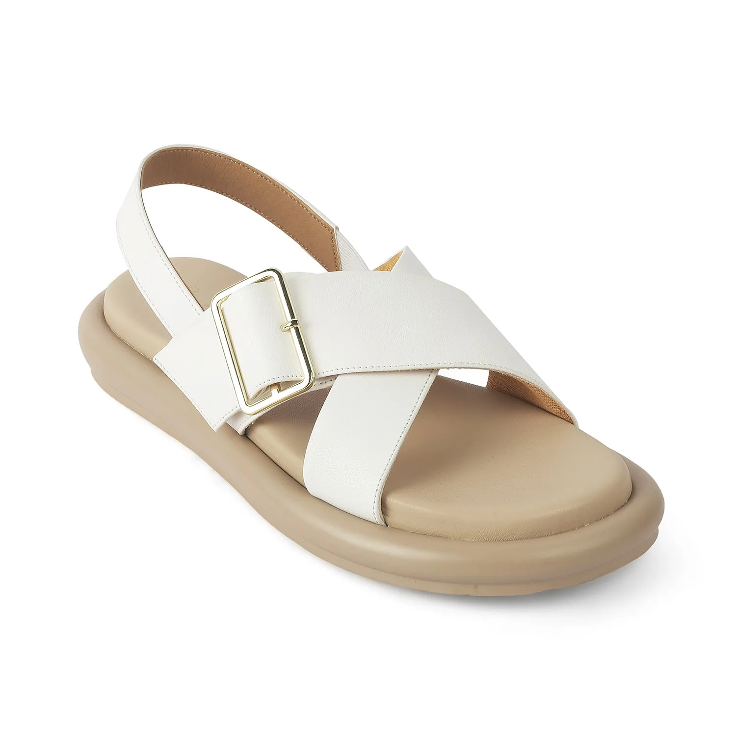 Tresmode Gogoro White Women's Casual Flats