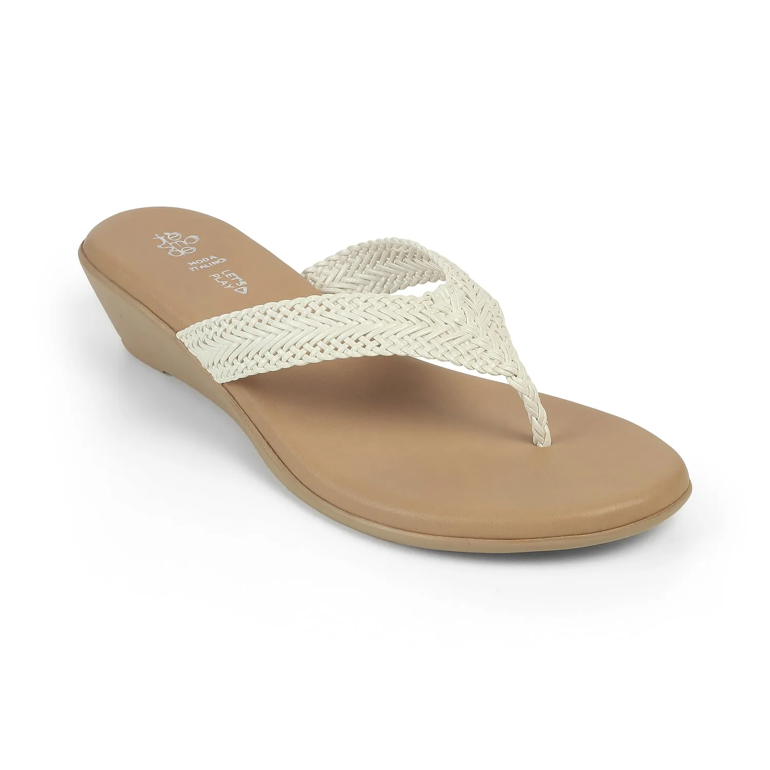 Tresmode Soeve White Women's Dress Sandals