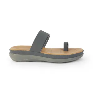Tresmode Sotern Blue Platform Flats For Women