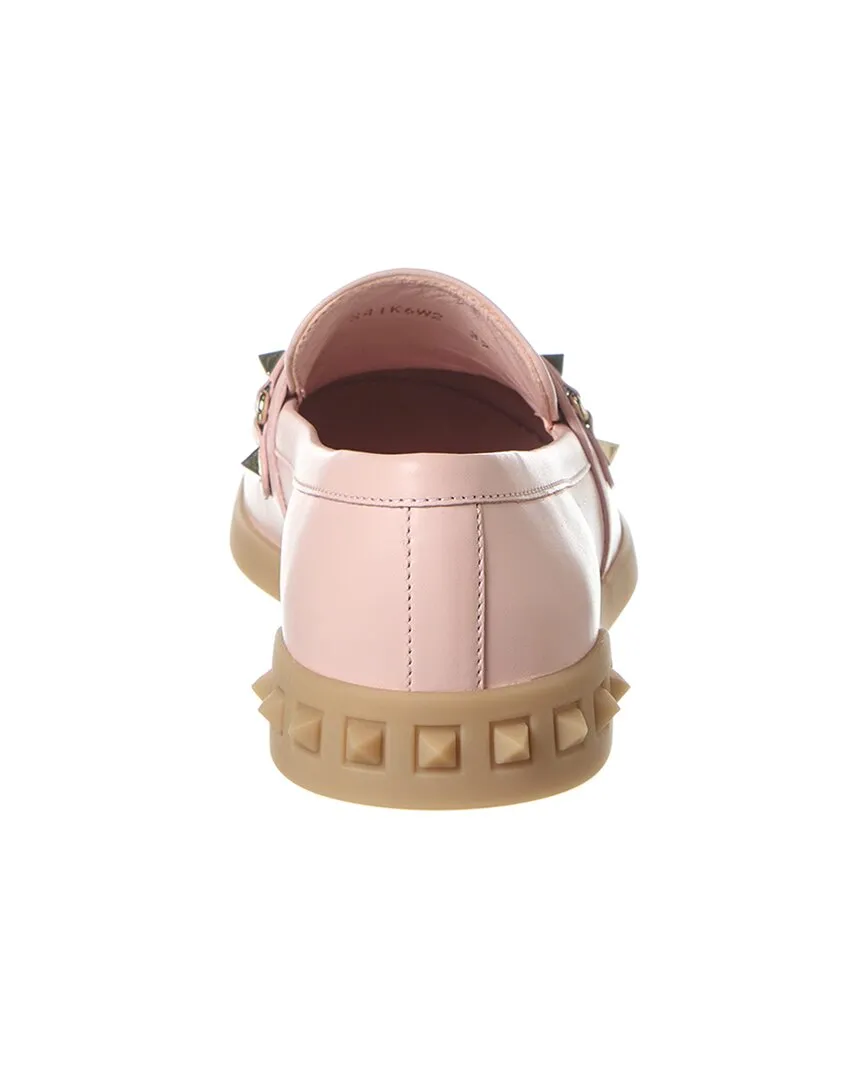 Valentino Leisure Flows Split Leather Loafer