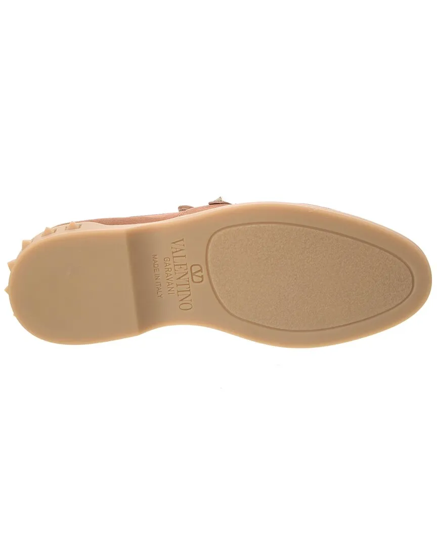 Valentino Leisure Flows Suede & Leather Loafer