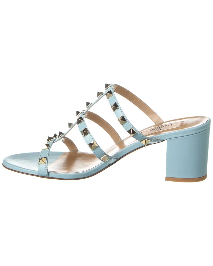 Valentino Rockstud Caged 60 Leather Sandal
