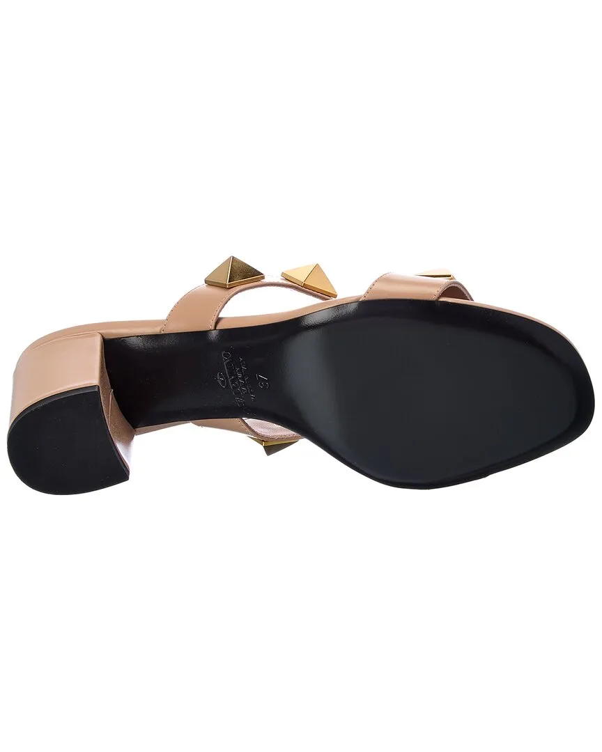 Valentino Roman Stud 60 Leather Sandal