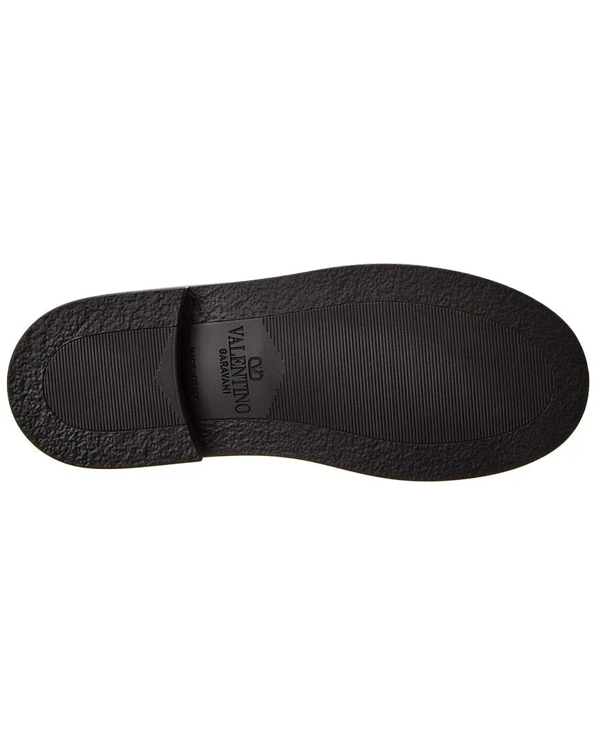 Valentino VLogo Leather Loafer