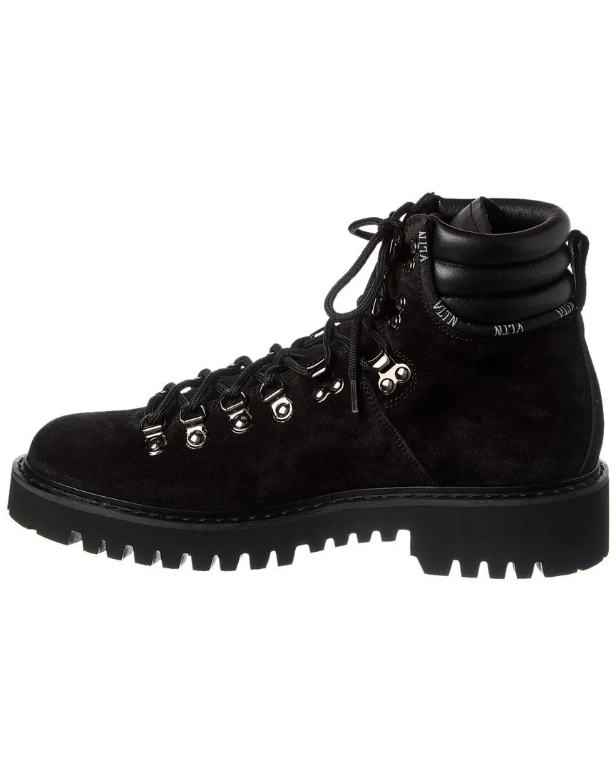 Valentino VLTN Suede & Leather Boot