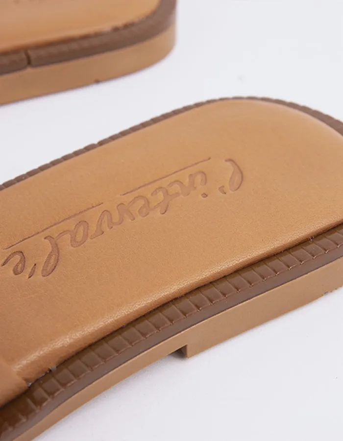 Valmy Tan Leather
