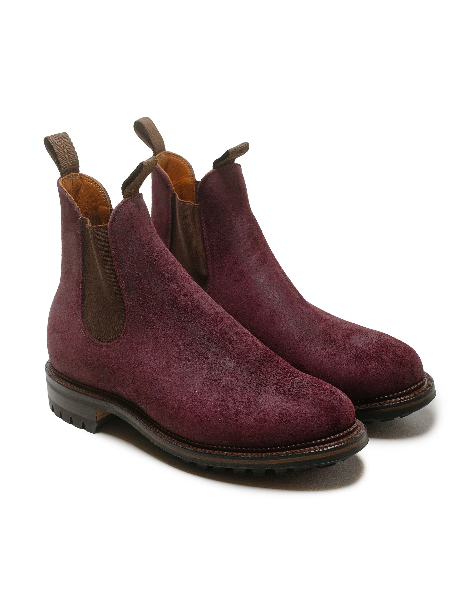 Viberg Chelsea 2030 Rare Wine Chamois Roughout