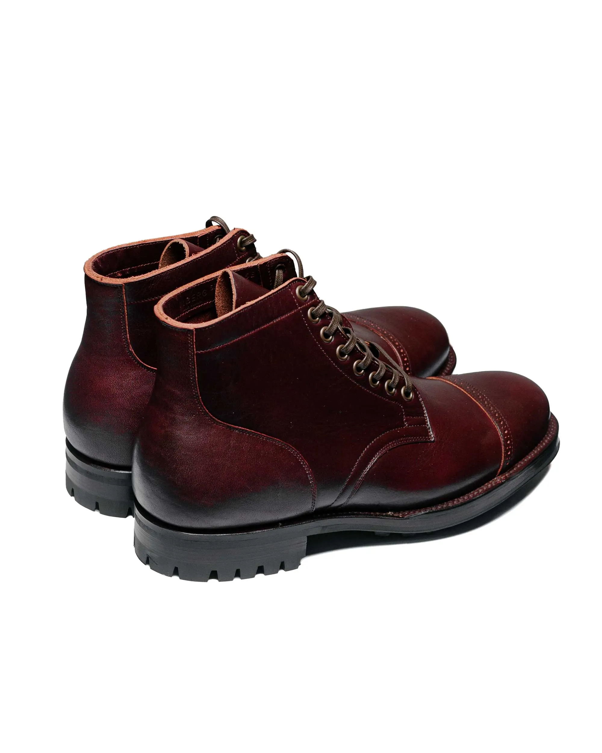 Viberg Service Boot 2030 BCT Burgundy Wooly Chromexcel
