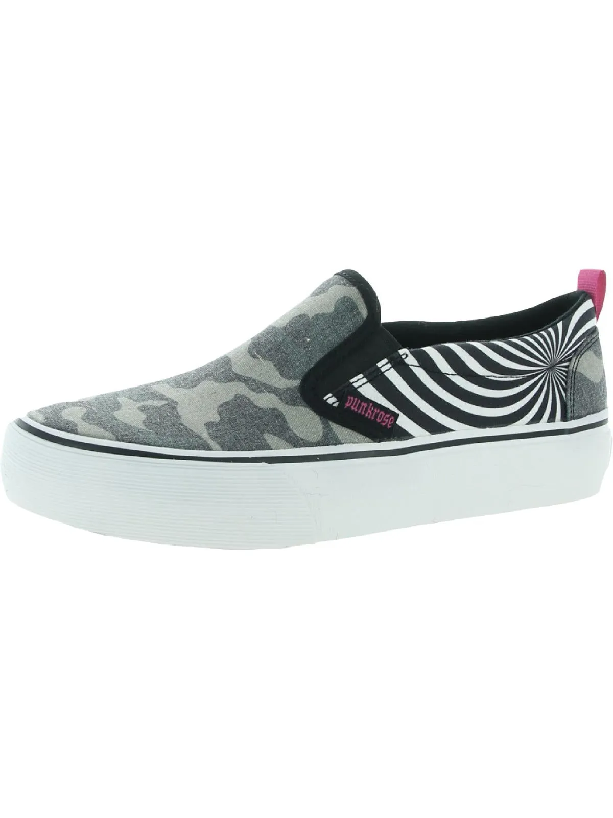 Volt'd-Anything Goes Womens Laceless Slip On Loafers