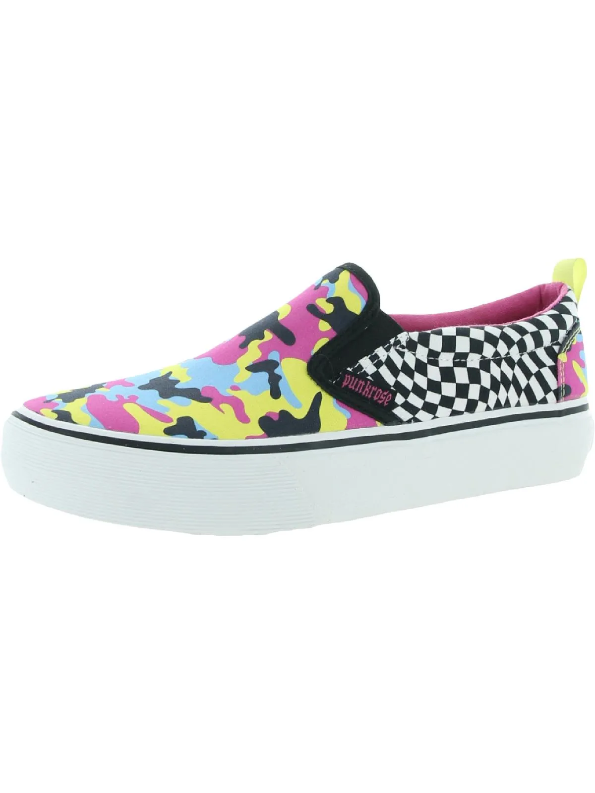 Volt'd-Anything Goes Womens Laceless Slip On Loafers