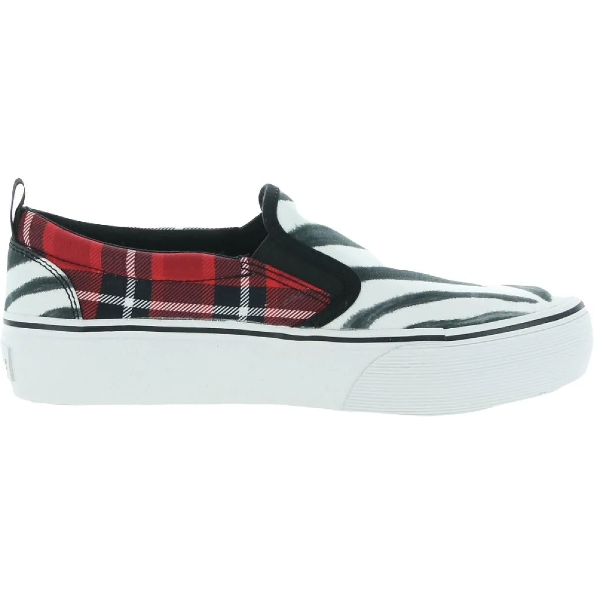 Volt'd-Anything Goes Womens Laceless Slip On Loafers