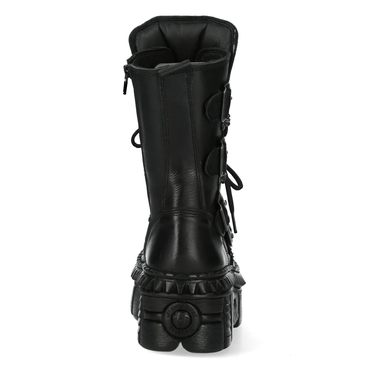 WALL373-S6 Boots Punk Leather Platform