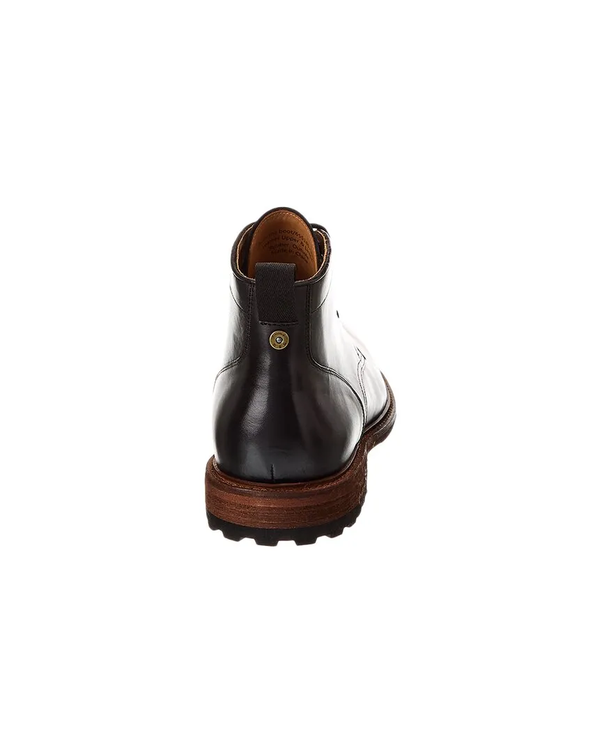 Warfield & Grand Plain Toe Leather Boot