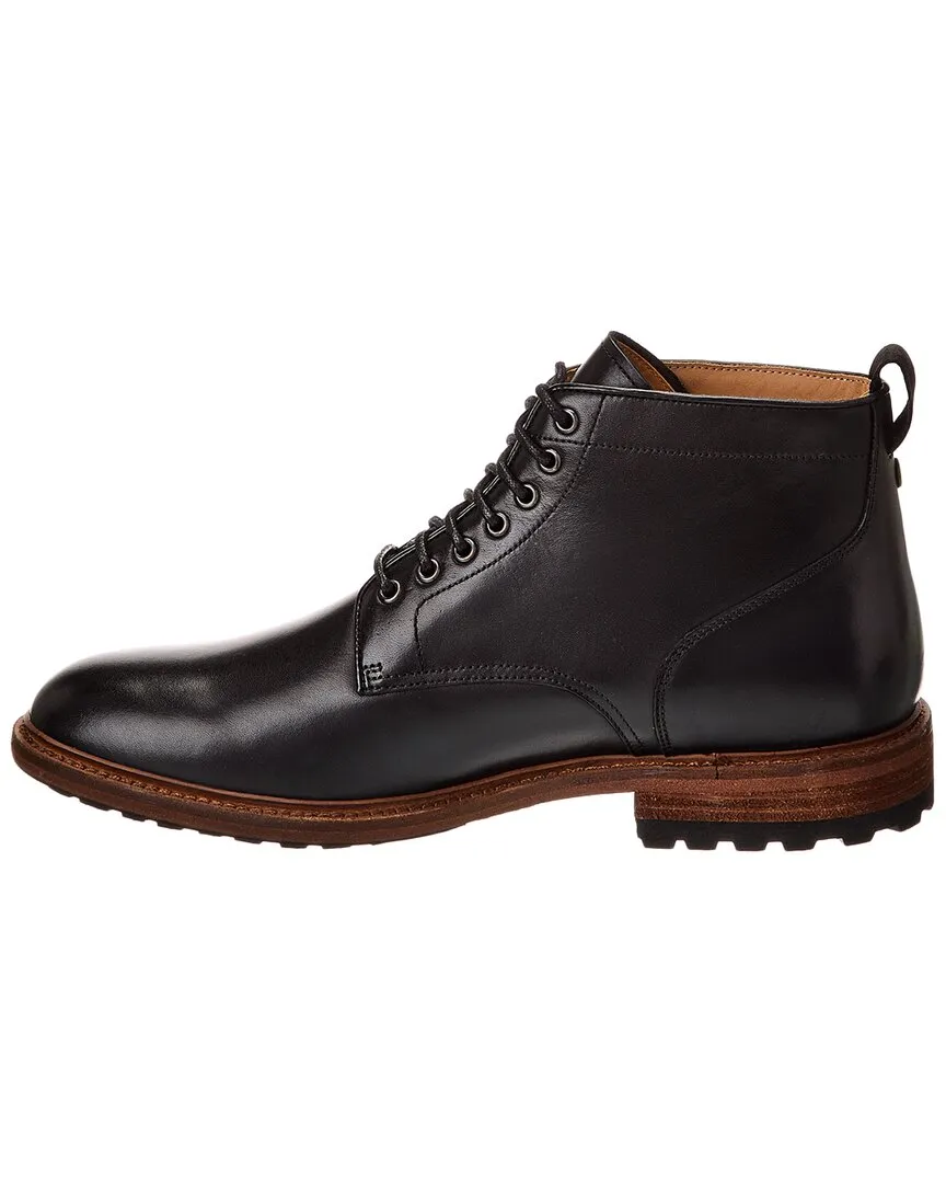 Warfield & Grand Plain Toe Leather Boot