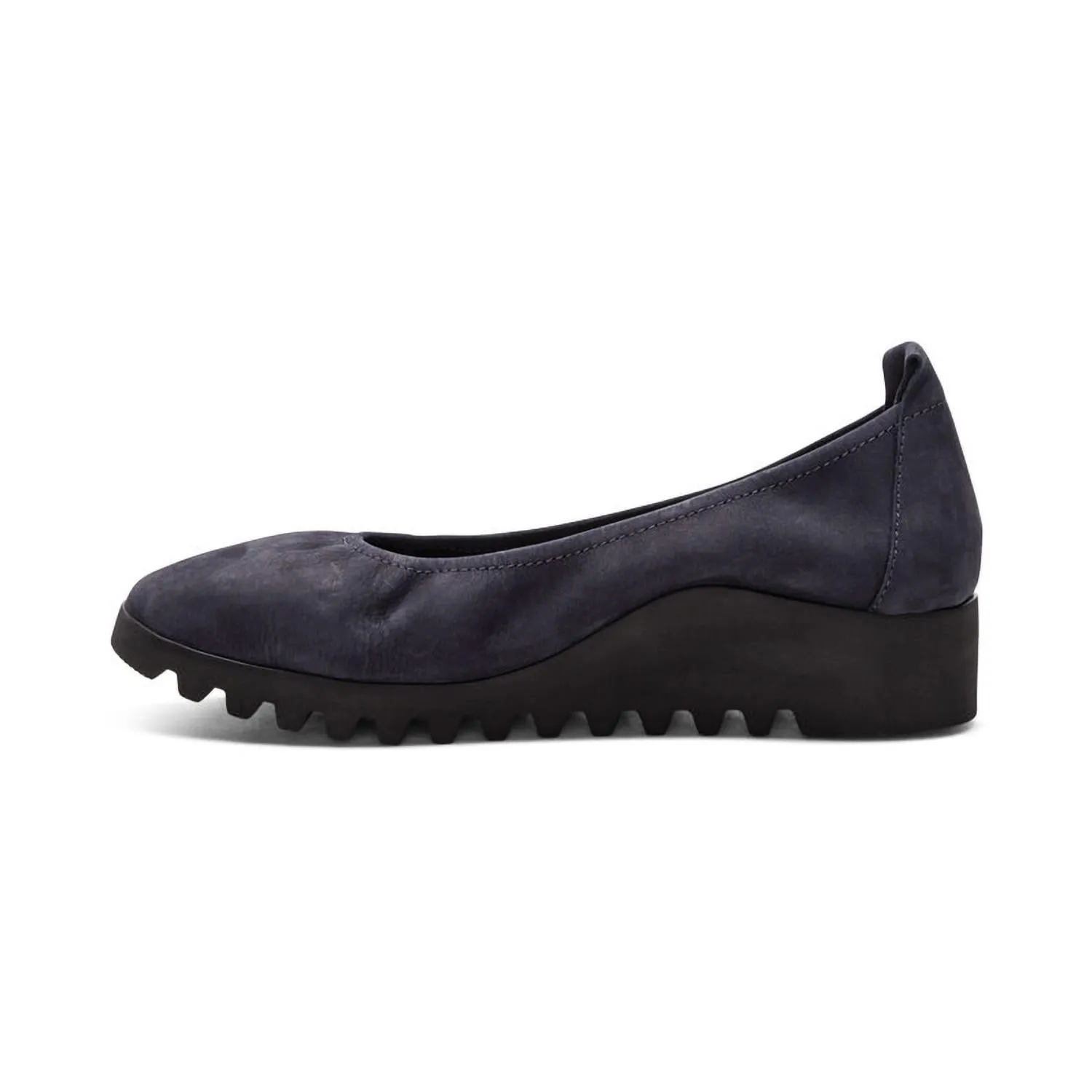 Women Brianna Ballet Flat Slip-On Shoe In Navy
