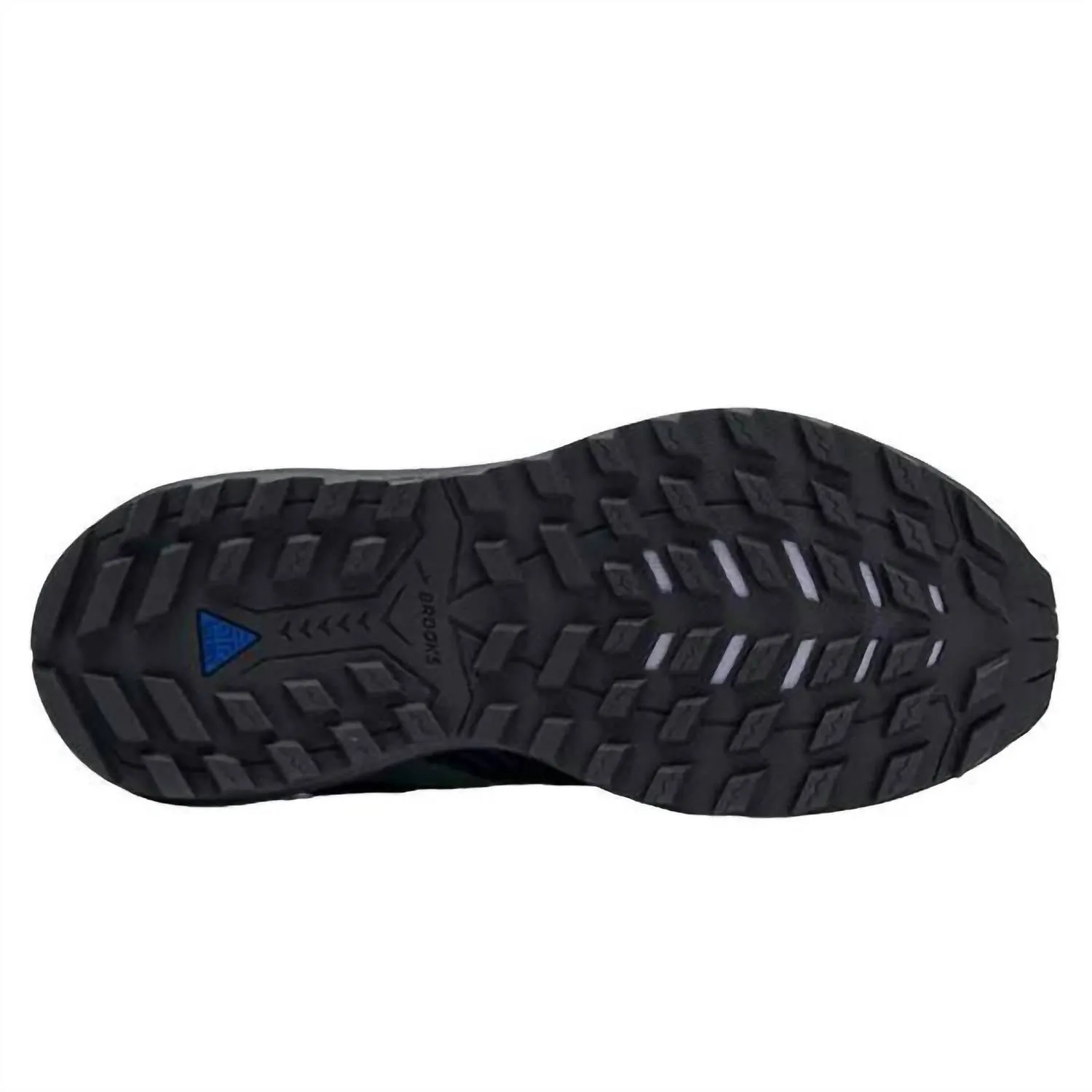 Women Cascadia 15 Gtx Trail Running Shoes - Medium In Black/marlin/blue