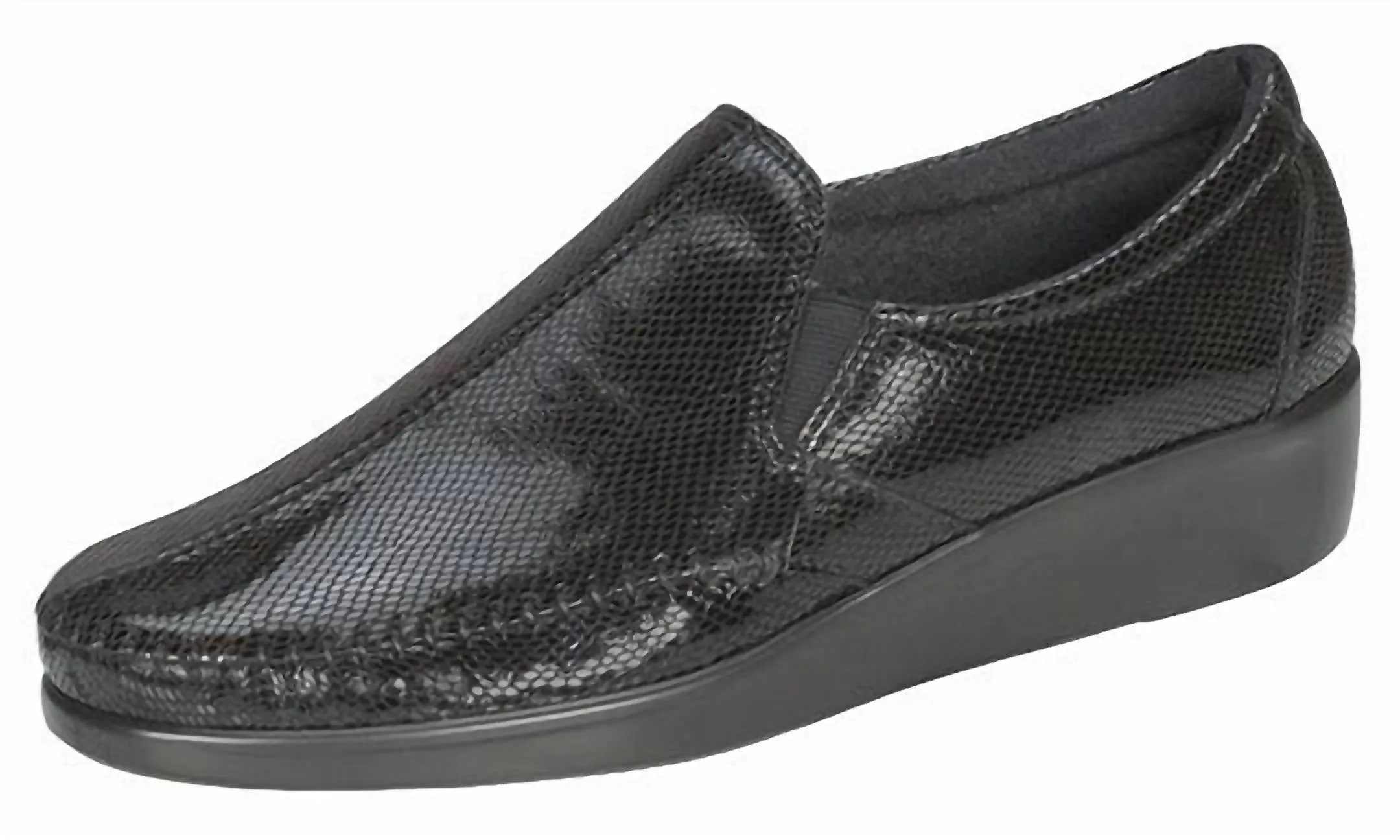 Women Dream Loafer Slip-On - Narrow Width In Black Snake