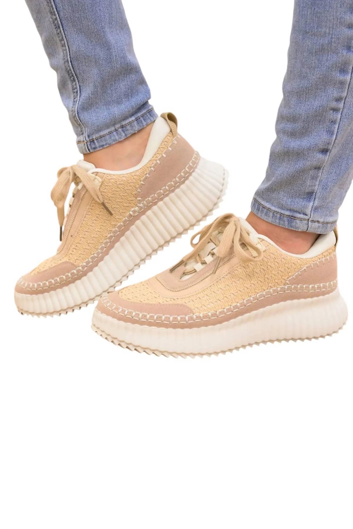 Women's Adventure Sneakers In Beige
