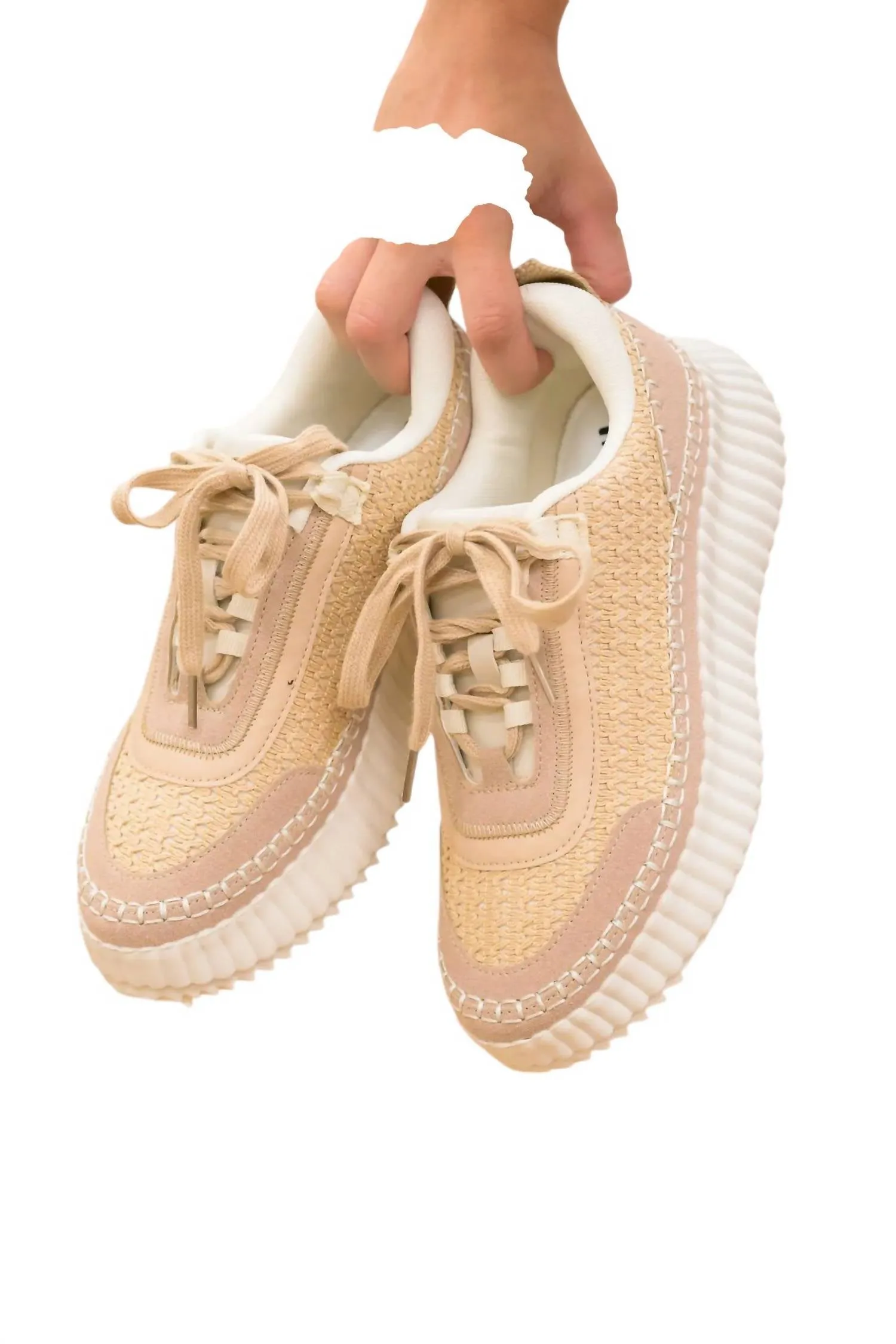 Women's Adventure Sneakers In Beige