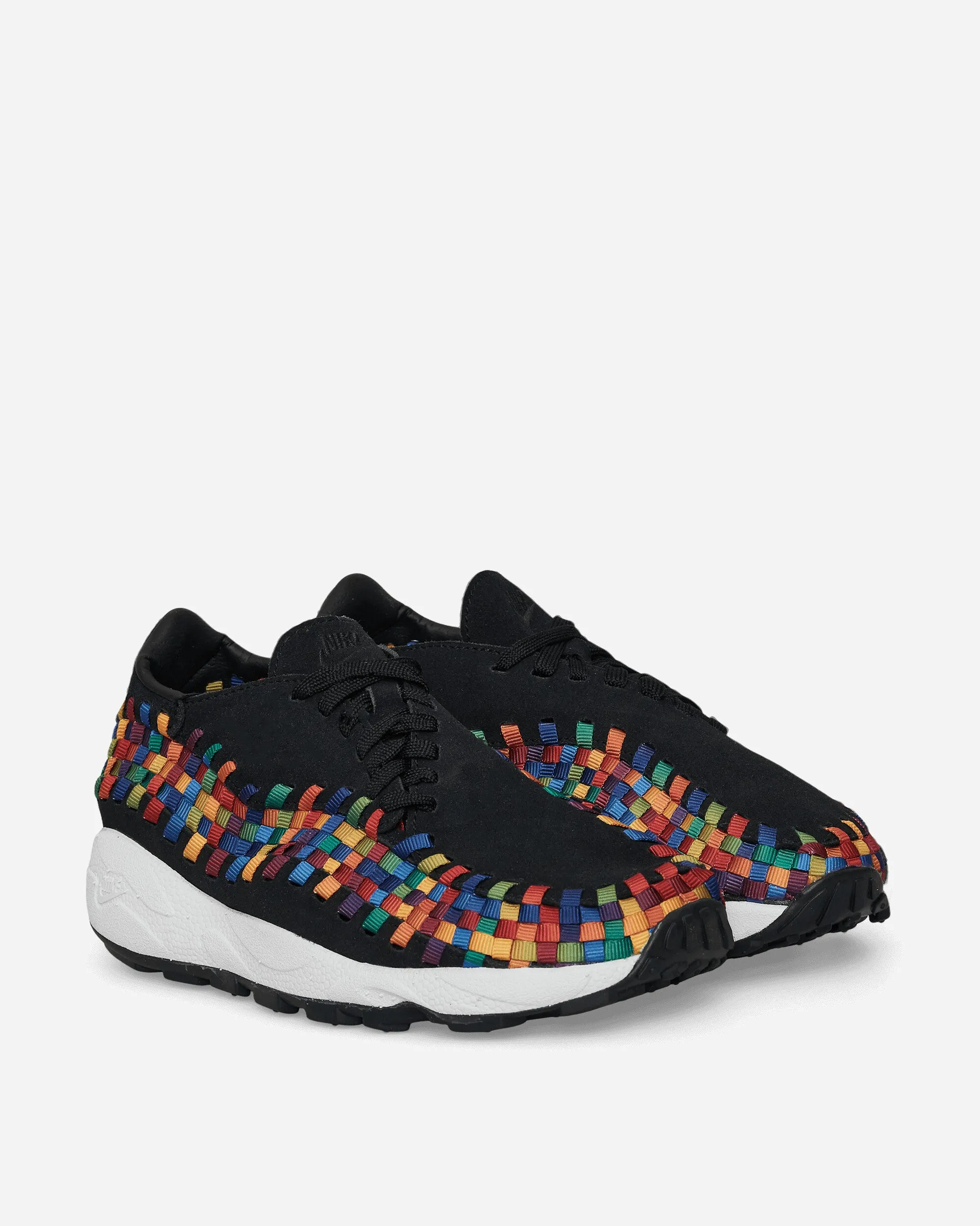 Women's Air Footscape Woven Sneakers Black / Multicolor