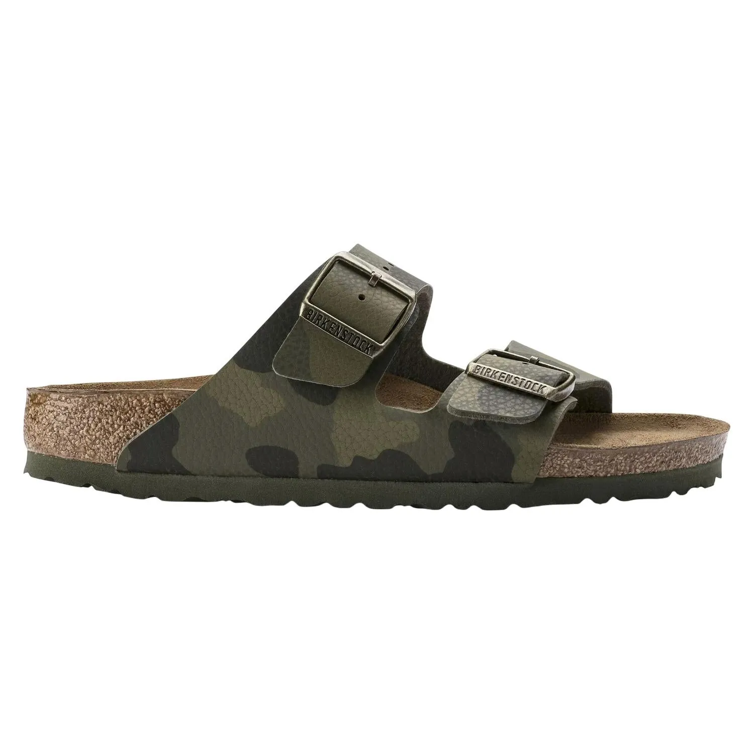 Women's Arizona Sandal In Desert Soil Camo Green