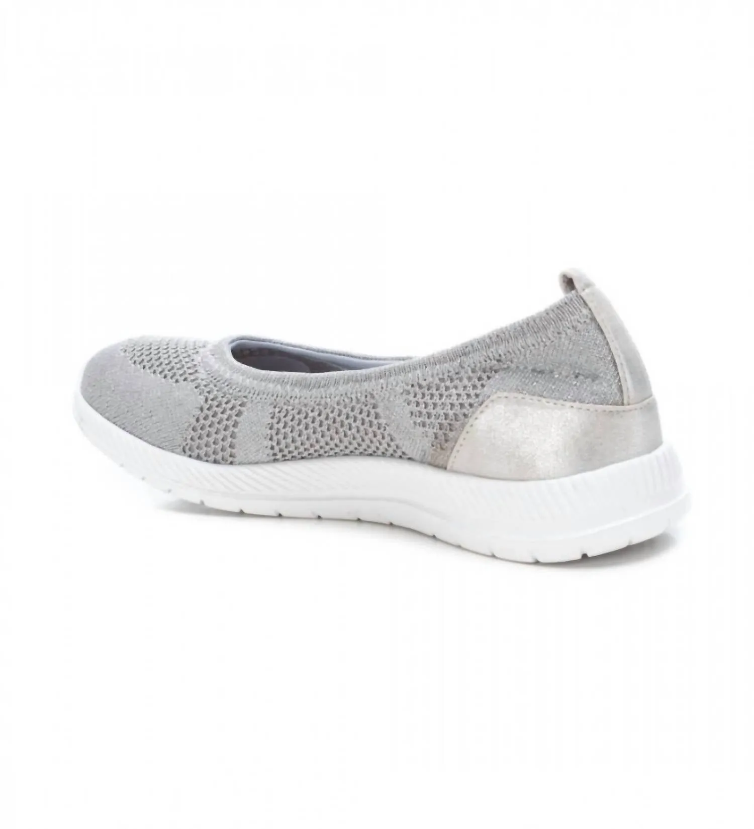 Women's Ballet Flats In Silver