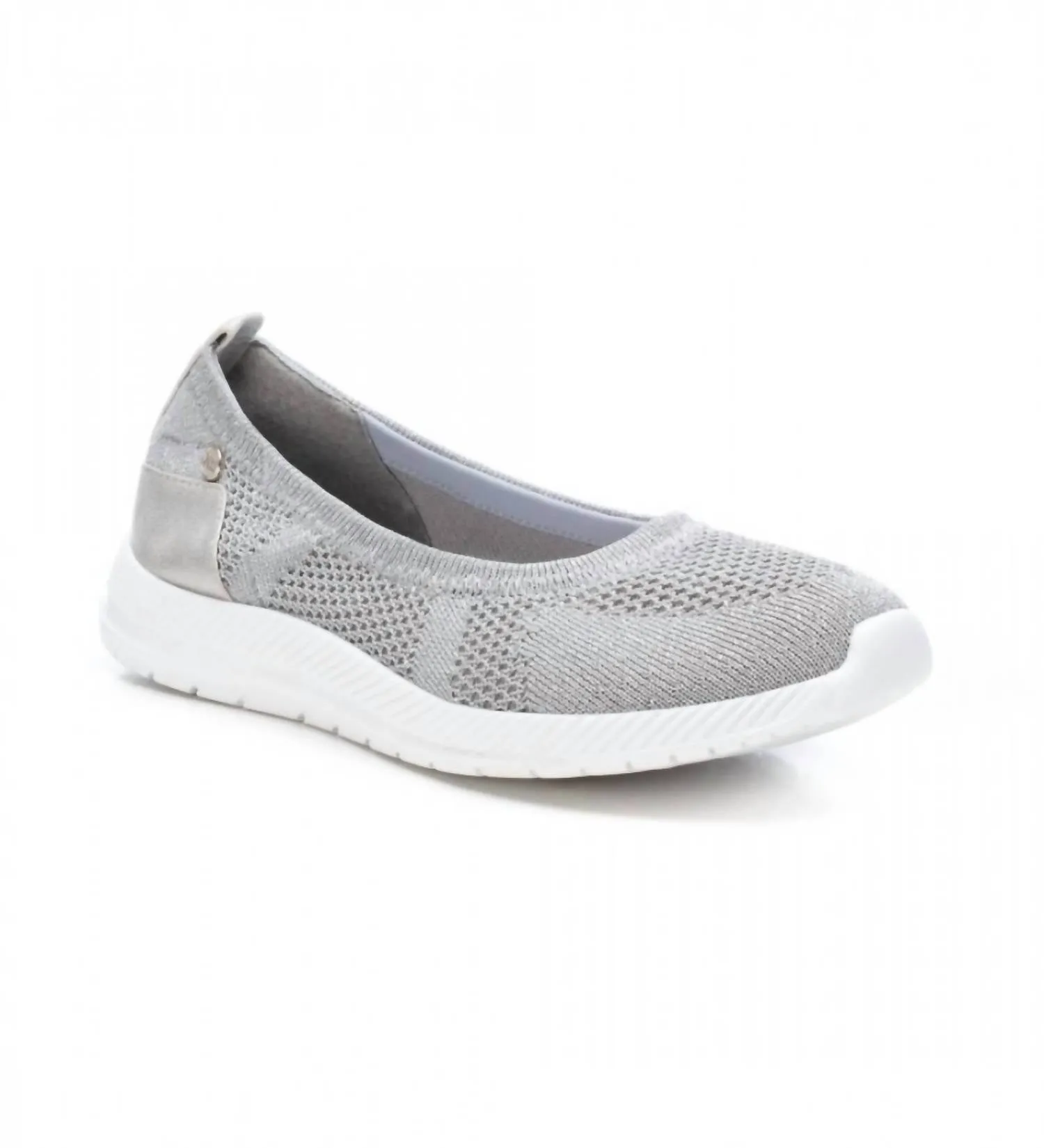 Women's Ballet Flats In Silver