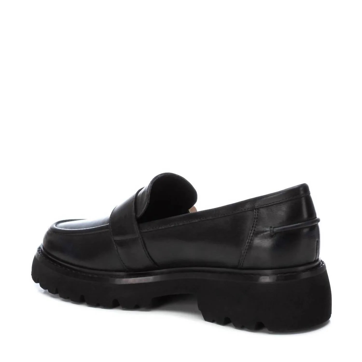 Women's Carmela Collection Leather Loafer In Black